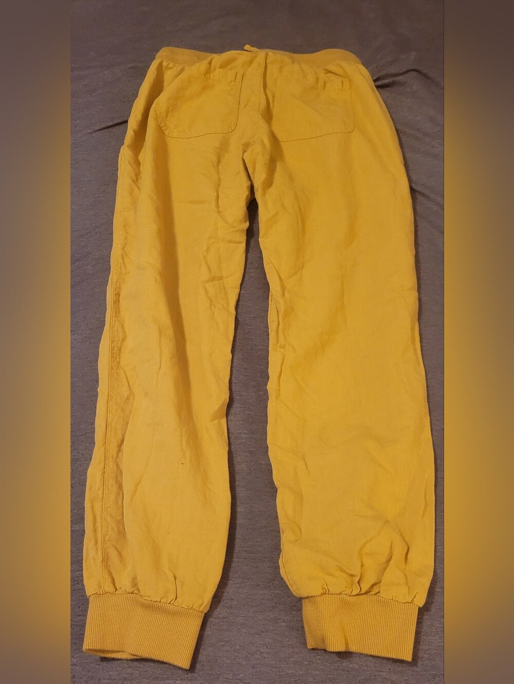 Pact Pants Women's Doe Canopy Linen Blend Relaxed Jogger S - Picture 5 of 7